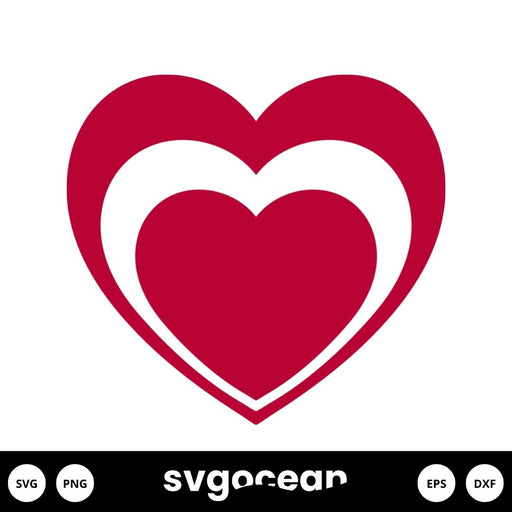 3 Hearts SVG - Svg Ocean