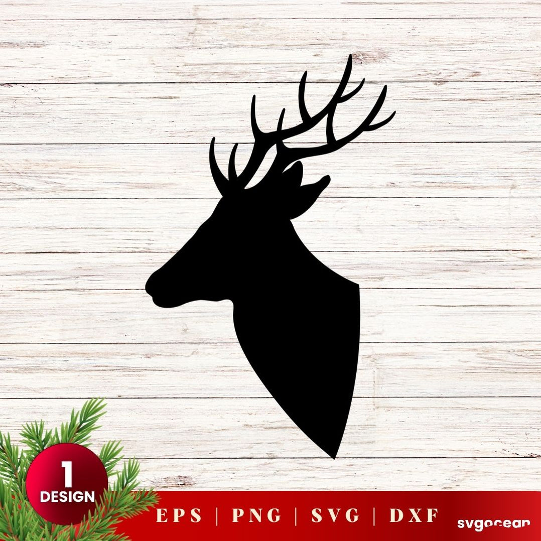 Reindeer Svg Bundle vector for instant download - Svg Ocean — svgocean