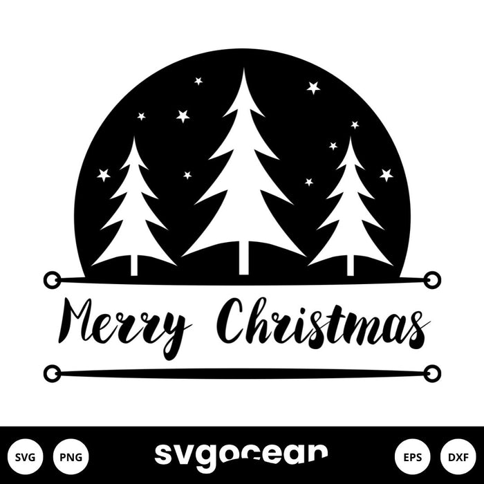 Christmas Svg File Free vector for instant download - Svg Ocean — svgocean