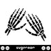 Skeleton Hands Svg - Svg Ocean