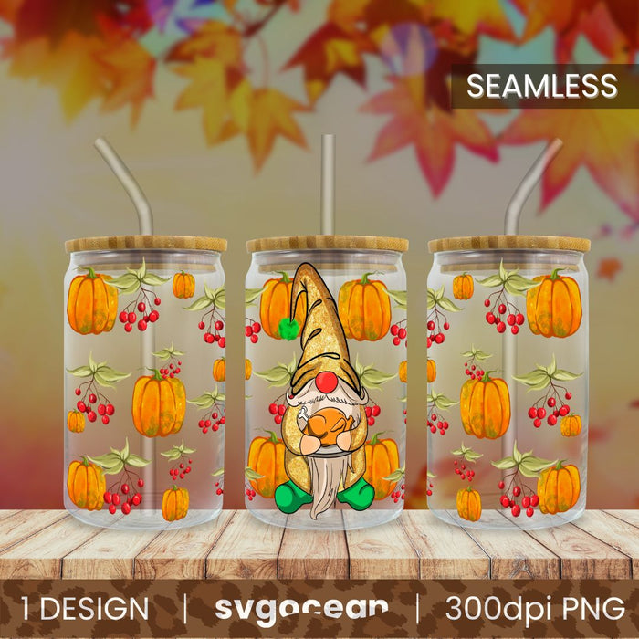 Autumn Wrap For Libbey Glass - Svg Ocean