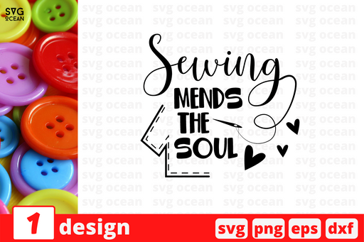 Sewing mends the soul