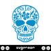 Cute Sugar Skull SVG - Svg Ocean