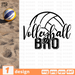 Volleyball bro SVG vector bundle - Svg Ocean