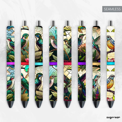 Hummingbird Pen Wraps Sublimation Bundle - svgocean