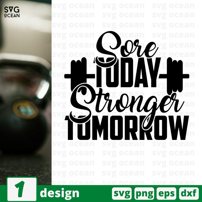 Sore today Stronger tomorrow SVG vector bundle - Svg Ocean