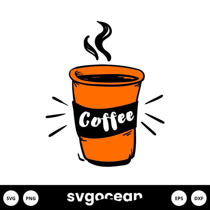Coffee Cups Svg - Svg Ocean