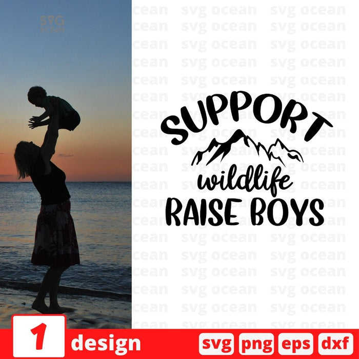 Support wildlife raise boys
