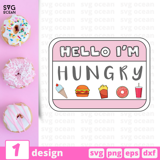 Free Hangry quote svg
