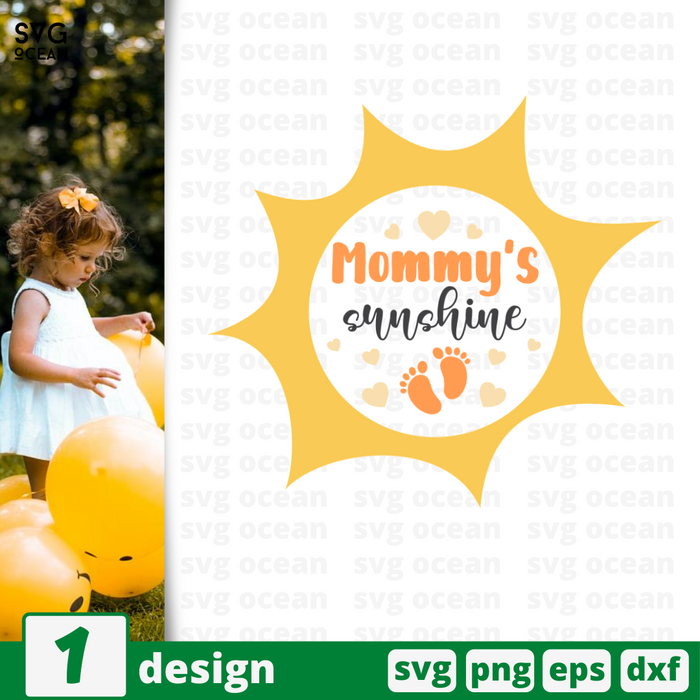 Mommy's sunshine SVG vector bundle - Svg Ocean