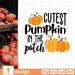 Cutest pumpkin in the patch SVG vector bundle - Svg Ocean