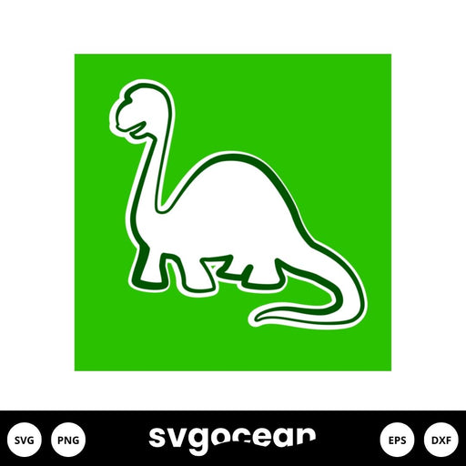 Cute Dinosaur SVG - Svg Ocean