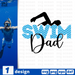 Swim dad SVG vector bundle - Svg Ocean