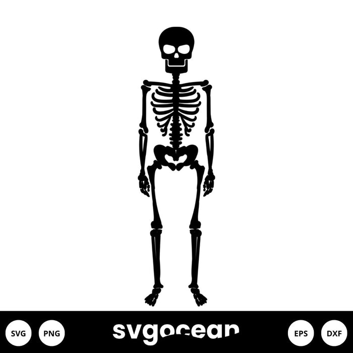 Skeleton Svg - Svg Ocean