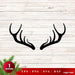 Reindeer Antlers Svg - Svg Ocean