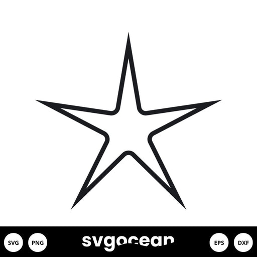Star Svg - Svg Ocean