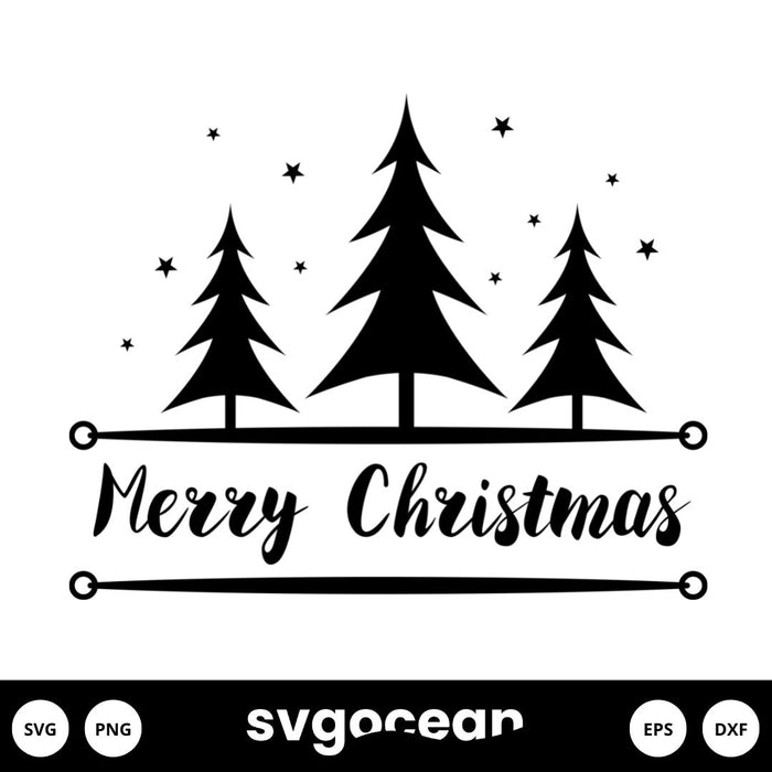 Christmas Sign Svg vector for instant download - Svg Ocean — svgocean