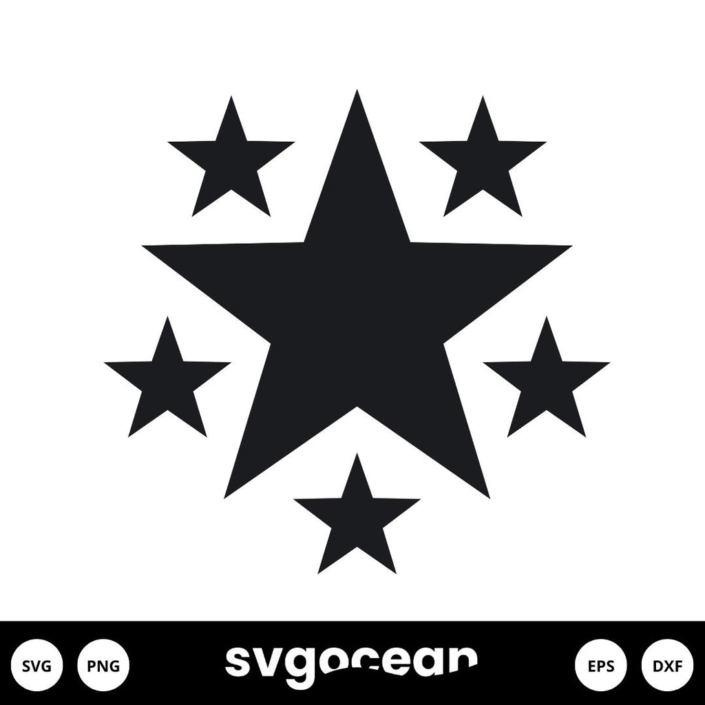 Star SVG Cut Files - Free Download — svgocean