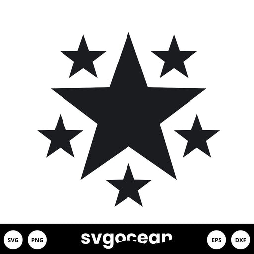 Stars Svg - Svg Ocean
