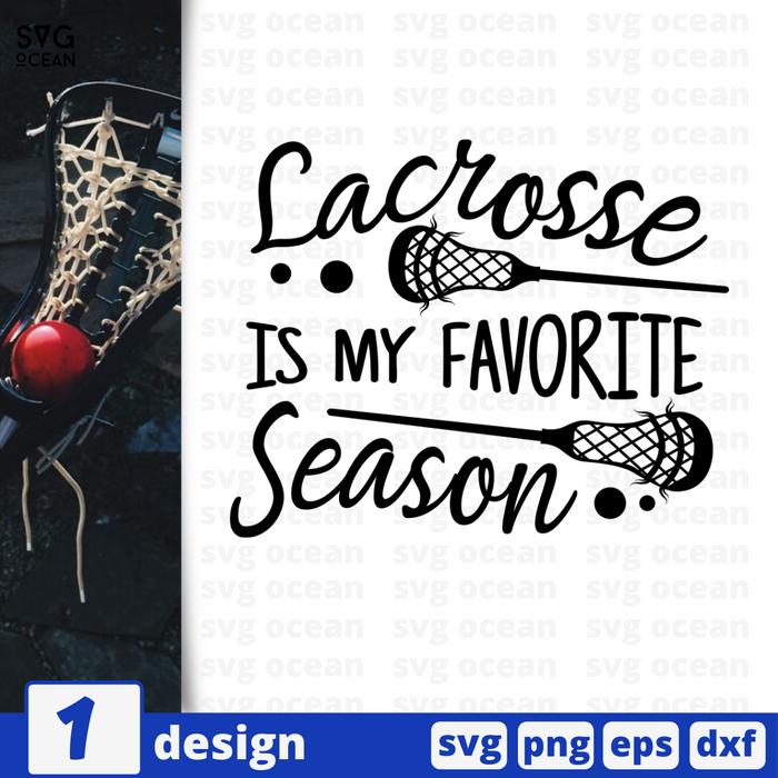 Lacrosse is my favorite season SVG vector bundle - Svg Ocean