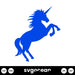 Unicorn Silhouette SVG - Svg Ocean