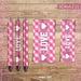 Pink Buffalo Plaid Pen Wrap - svgocean