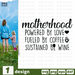 Free Motherhood quote SVG printable cut file Motherhood svg