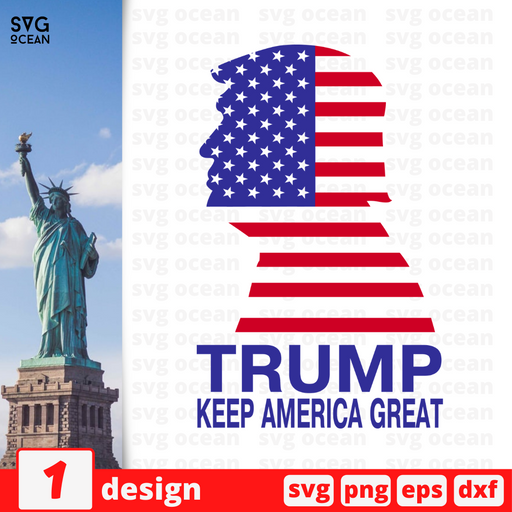 Trump Keep america Great SVG vector bundle - Svg Ocean