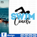 Swim coach SVG vector bundle - Svg Ocean