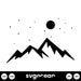 Mountain Scene Svg - Svg Ocean