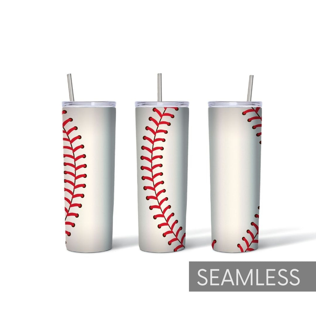 BASEBALL INK 12oz SUBLIMATION TUMBLER – Turtleriffic Designs Co. Krafts