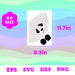 Panda Party Hat Cut File - Svg Ocean