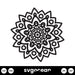 Flower Mandala SVG - Svg Ocean