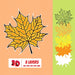 3D Autumn leaf SVG Cut File - Svg Ocean