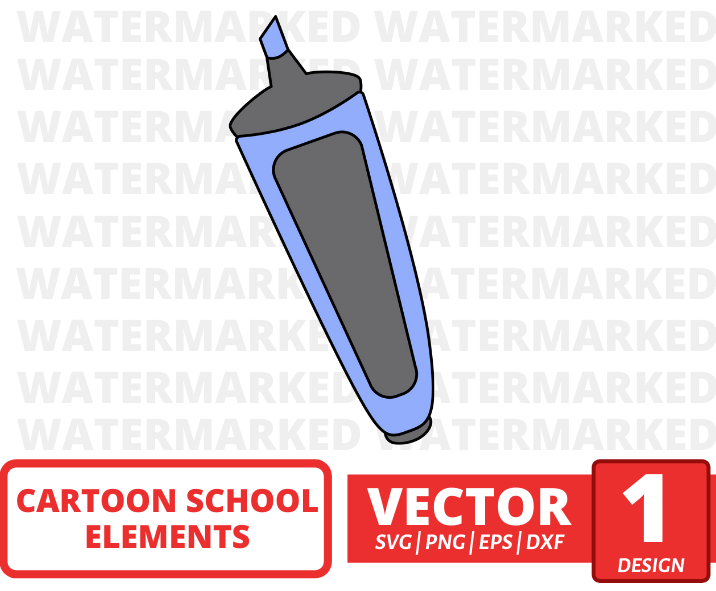 Blue marker SVG bundle vector for instant download - Svg Ocean — svgocean