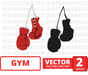 Boxing gloves svg