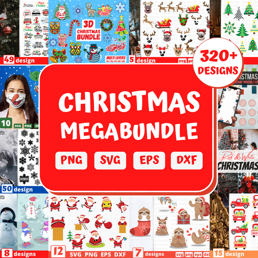 Christmas SVG Megabundle