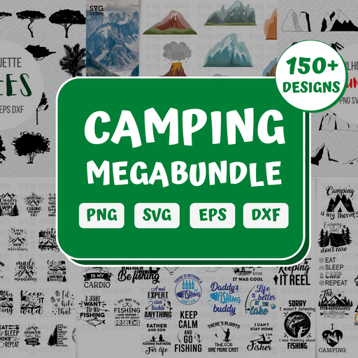 Camping SVG Megabundle - Svg Ocean