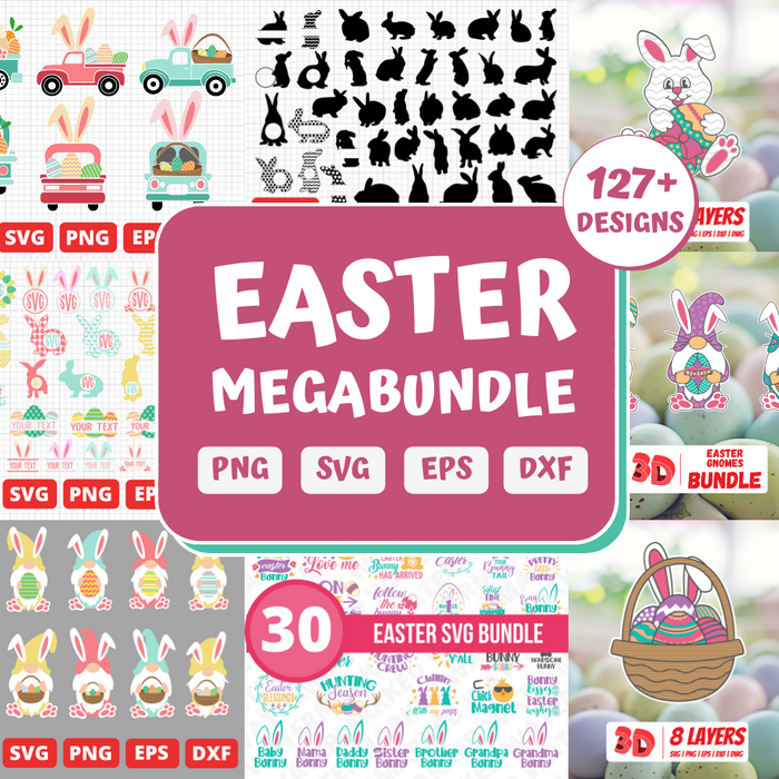 Easter SVG Megabundle
