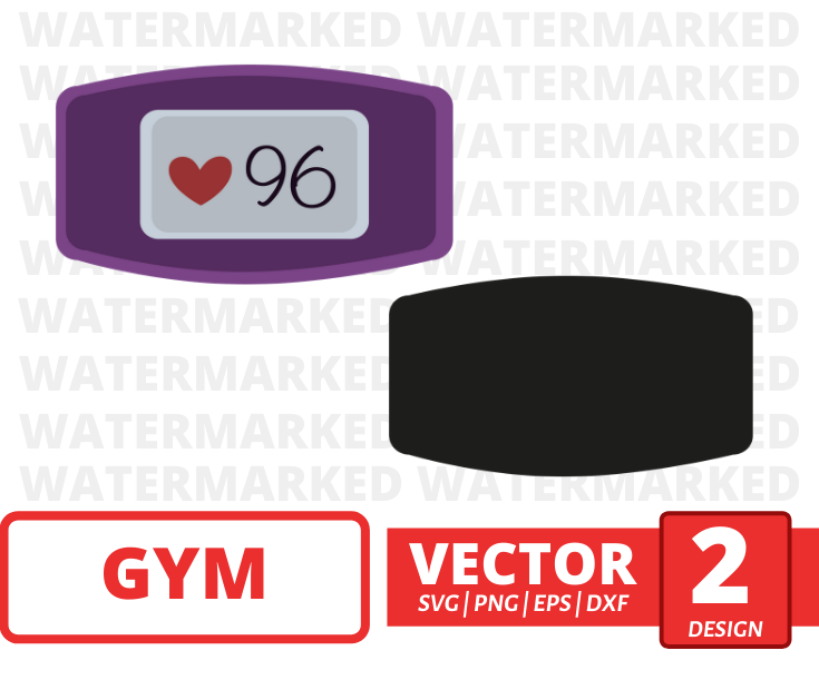 Heart rate monitor svg
