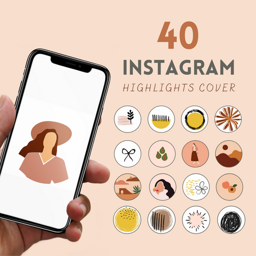 Boho Instagram highlight covers - Svg Ocean