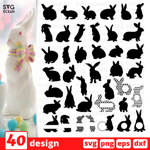 Easter Bunny SVG Bundle