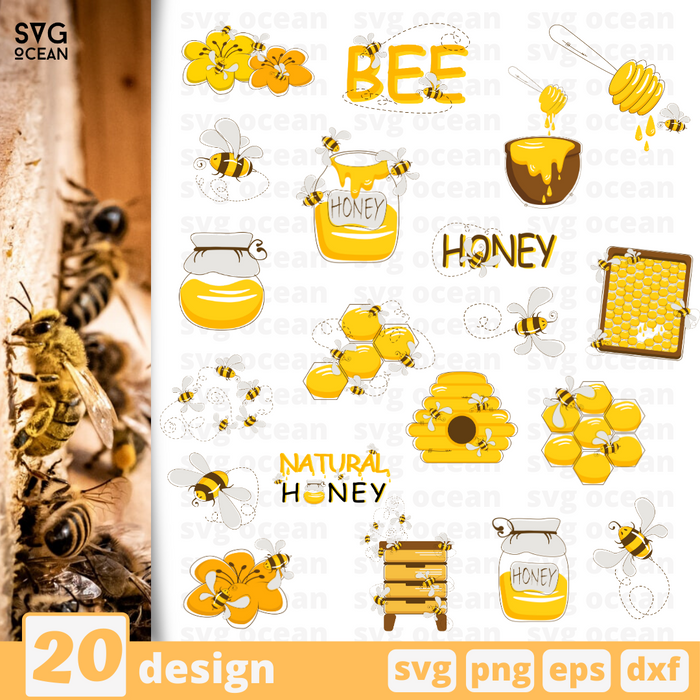 Bees svg