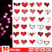 Valentines Hearts  SVG vector bundle - Svg Ocean