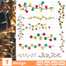 Christmas Lights SVG bundle - Svg Ocean