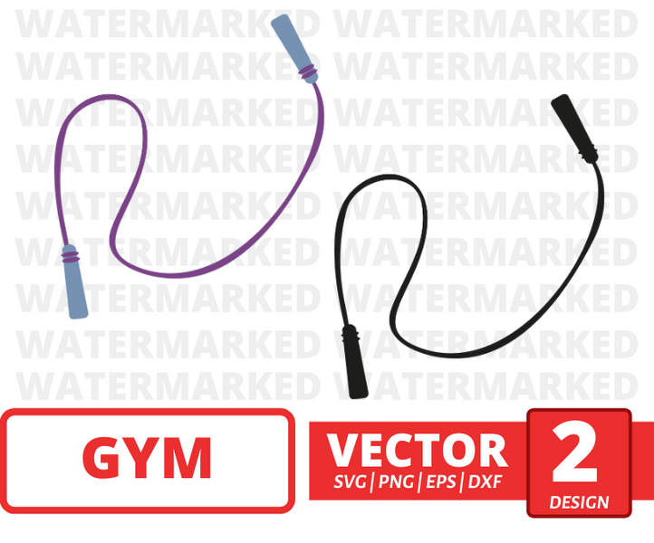 Jump rope SVG bundle vector for instant download - Svg Ocean — svgocean