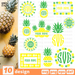 Pineapple Monogram SVG Bundle