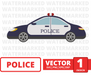Police car svg