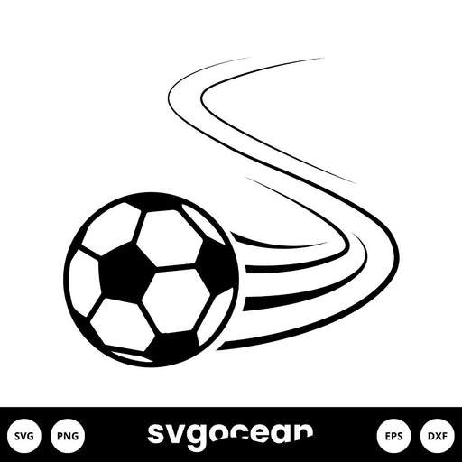 Soccer Ball SVG vector for instant download Svg Ocean — svgocean