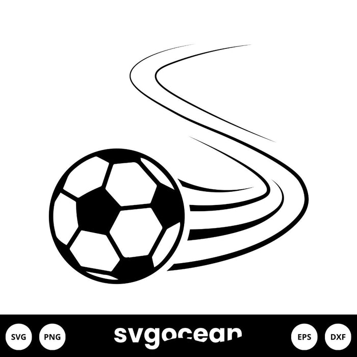 Soccer Ball SVG - svgocean